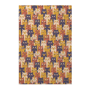 Quadro Decorativo Pattern Cat Maneki - Neko | Tobias Fonseca - Meu Rodapé