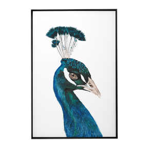 Quadro Decorativo Pavão | Aline Gomes - Meu Rodapé