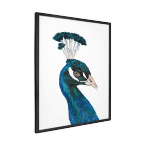 Quadro Decorativo Pavão | Aline Gomes - Meu Rodapé