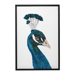 Quadro Decorativo Pavão | Aline Gomes - Meu Rodapé