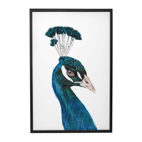 Quadro Decorativo Pavão | Aline Gomes - Meu Rodapé
