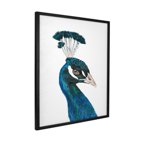 Quadro Decorativo Pavão | Aline Gomes - Meu Rodapé