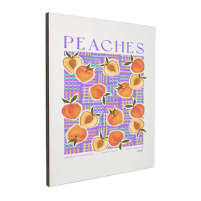 Quadro Decorativo Peaches | Mayara Soares - Meu Rodapé