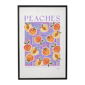 Quadro Decorativo Peaches | Mayara Soares - Meu Rodapé