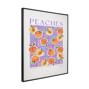 Quadro Decorativo Peaches | Mayara Soares - Meu Rodapé