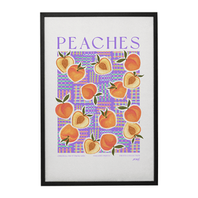 Quadro Decorativo Peaches | Mayara Soares - Meu Rodapé
