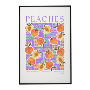 Quadro Decorativo Peaches | Mayara Soares - Meu Rodapé