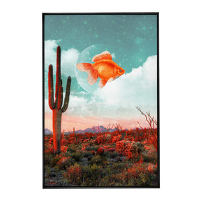 Quadro Decorativo Peixinho | Gabriela Cidade Borges - Meu Rodapé