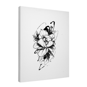 Quadro Decorativo Pétalas de Tinta | Jesse Marton - Meu Rodapé
