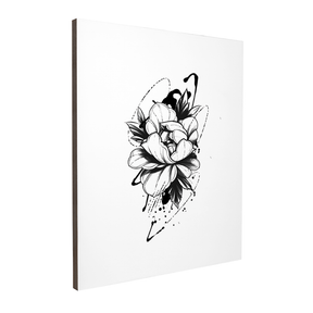 Quadro Decorativo Pétalas de Tinta | Jesse Marton - Meu Rodapé