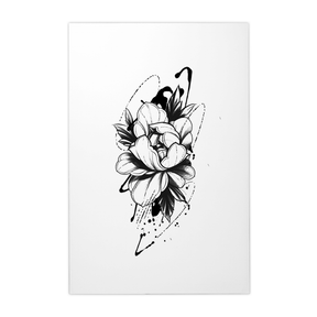 Quadro Decorativo Pétalas de Tinta | Jesse Marton - Meu Rodapé
