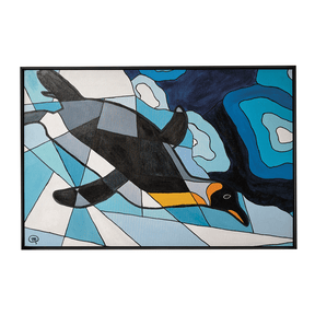Quadro Decorativo Pinguins na Antártica | Camila Azevedo - Meu Rodapé