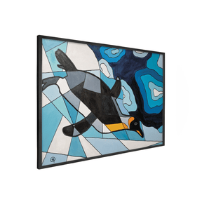 Quadro Decorativo Pinguins na Antártica | Camila Azevedo - Meu Rodapé