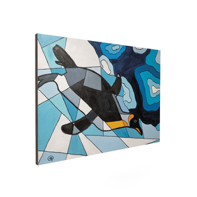 Quadro Decorativo Pinguins na Antártica | Camila Azevedo - Meu Rodapé