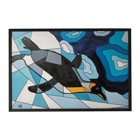 Quadro Decorativo Pinguins na Antártica | Camila Azevedo - Meu Rodapé