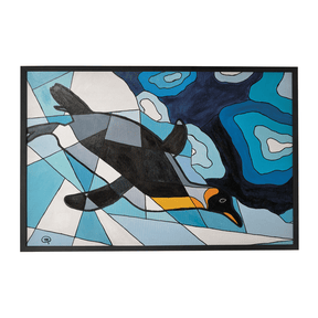 Quadro Decorativo Pinguins na Antártica | Camila Azevedo - Meu Rodapé