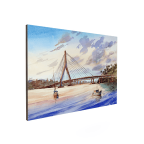 Quadro Decorativo Ponte Jorge Amado | Rafael Pita - Meu Rodapé