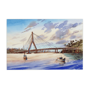 Quadro Decorativo Ponte Jorge Amado | Rafael Pita - Meu Rodapé