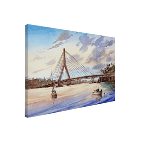 Quadro Decorativo Ponte Jorge Amado | Rafael Pita - Meu Rodapé