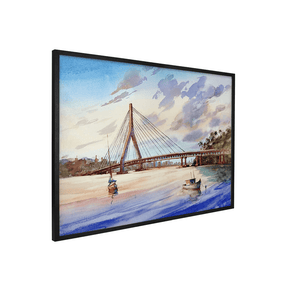 Quadro Decorativo Ponte Jorge Amado | Rafael Pita - Meu Rodapé