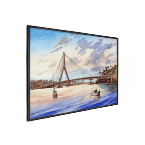 Quadro Decorativo Ponte Jorge Amado | Rafael Pita - Meu Rodapé
