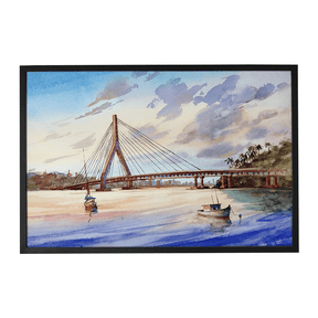 Quadro Decorativo Ponte Jorge Amado | Rafael Pita - Meu Rodapé