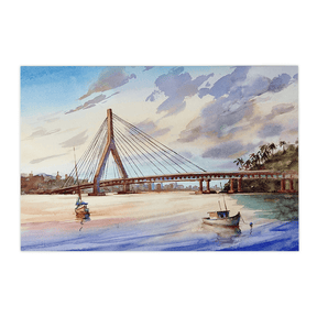 Quadro Decorativo Ponte Jorge Amado | Rafael Pita - Meu Rodapé
