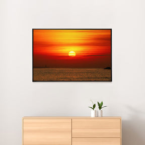 Quadro Decorativo Pôr do Sol 2 | Sâmia Munaretti & Marcelo Baldin - Meu Rodapé