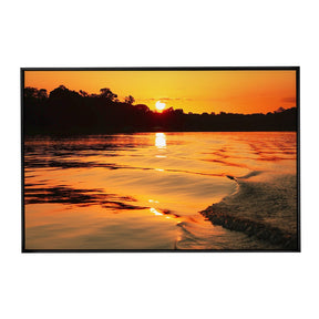 Quadro Decorativo Pôr do Sol Amazônia 2 | Sâmia Munaretti & Marcelo Baldin - Meu Rodapé