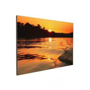 Quadro Decorativo Pôr do Sol Amazônia 2 | Sâmia Munaretti & Marcelo Baldin - Meu Rodapé