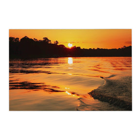 Quadro Decorativo Pôr do Sol Amazônia 2 | Sâmia Munaretti & Marcelo Baldin - Meu Rodapé