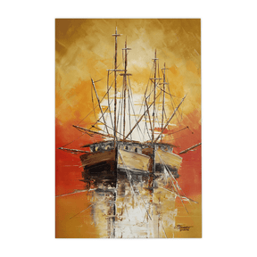 Quadro Decorativo Pôr do Sol | Fernando Teixeira - Meu Rodapé