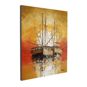 Quadro Decorativo Pôr do Sol | Fernando Teixeira - Meu Rodapé