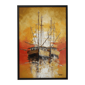 Quadro Decorativo Pôr do Sol | Fernando Teixeira - Meu Rodapé