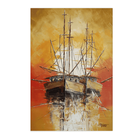 Quadro Decorativo Pôr do Sol | Fernando Teixeira - Meu Rodapé