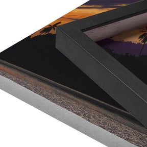 Quadro Decorativo Pôr do Sol | Julio Bazanella - Meu Rodapé