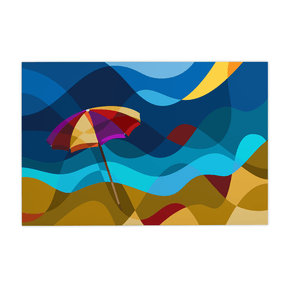 Quadro Decorativo Praia 1 | Andre Kaercher - Meu Rodapé