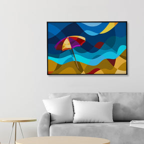 Quadro Decorativo Praia 1 | Andre Kaercher - Meu Rodapé