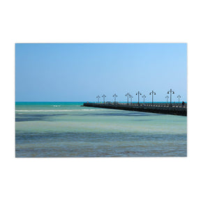 Quadro Decorativo Praia Key West 1 | Sâmia Munaretti & Marcelo Baldin - Meu Rodapé