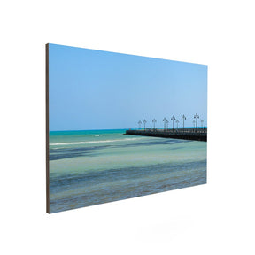 Quadro Decorativo Praia Key West 1 | Sâmia Munaretti & Marcelo Baldin - Meu Rodapé