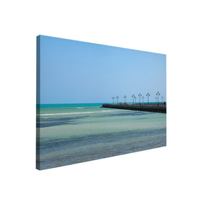 Quadro Decorativo Praia Key West 1 | Sâmia Munaretti & Marcelo Baldin - Meu Rodapé