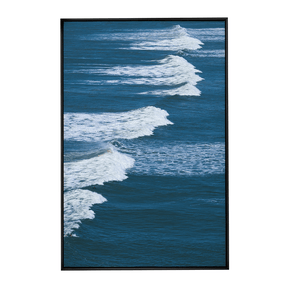 Quadro Decorativo Praia Ondas 1 | Sâmia Munaretti & Marcelo Baldin - Meu Rodapé