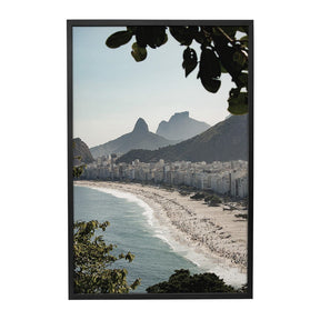 Quadro Decorativo Praia Rio de Janeiro | Sâmia Munaretti & Marcelo Baldin - Meu Rodapé