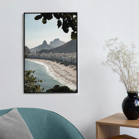 Quadro Decorativo Praia Rio de Janeiro | Sâmia Munaretti & Marcelo Baldin - Meu Rodapé