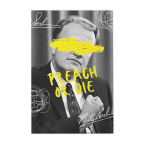 Quadro Decorativo Preach or Die | Bianca Maynara - Meu Rodapé