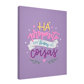 Quadro Decorativo Propósito | Nathalia Piovezan - Meu Rodapé