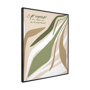 Quadro Decorativo Propósito | Suzany Rangel - Meu Rodapé