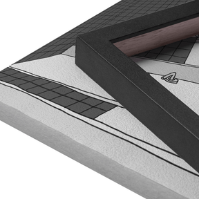 Quadro Decorativo Reflexo | Jungo - Meu Rodapé