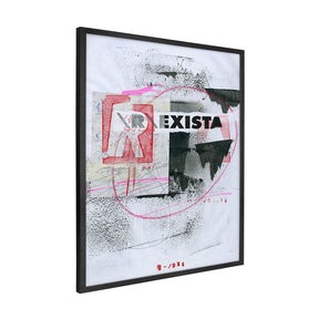 Quadro Decorativo rEXISTA | Danilo Cunha - Meu Rodapé