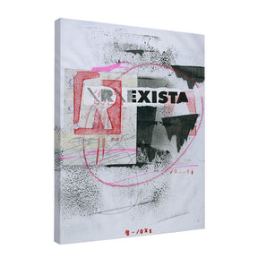 Quadro Decorativo rEXISTA | Danilo Cunha - Meu Rodapé